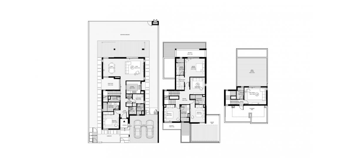 Floor plan «A», 4 bedrooms in ELIE SAAB
